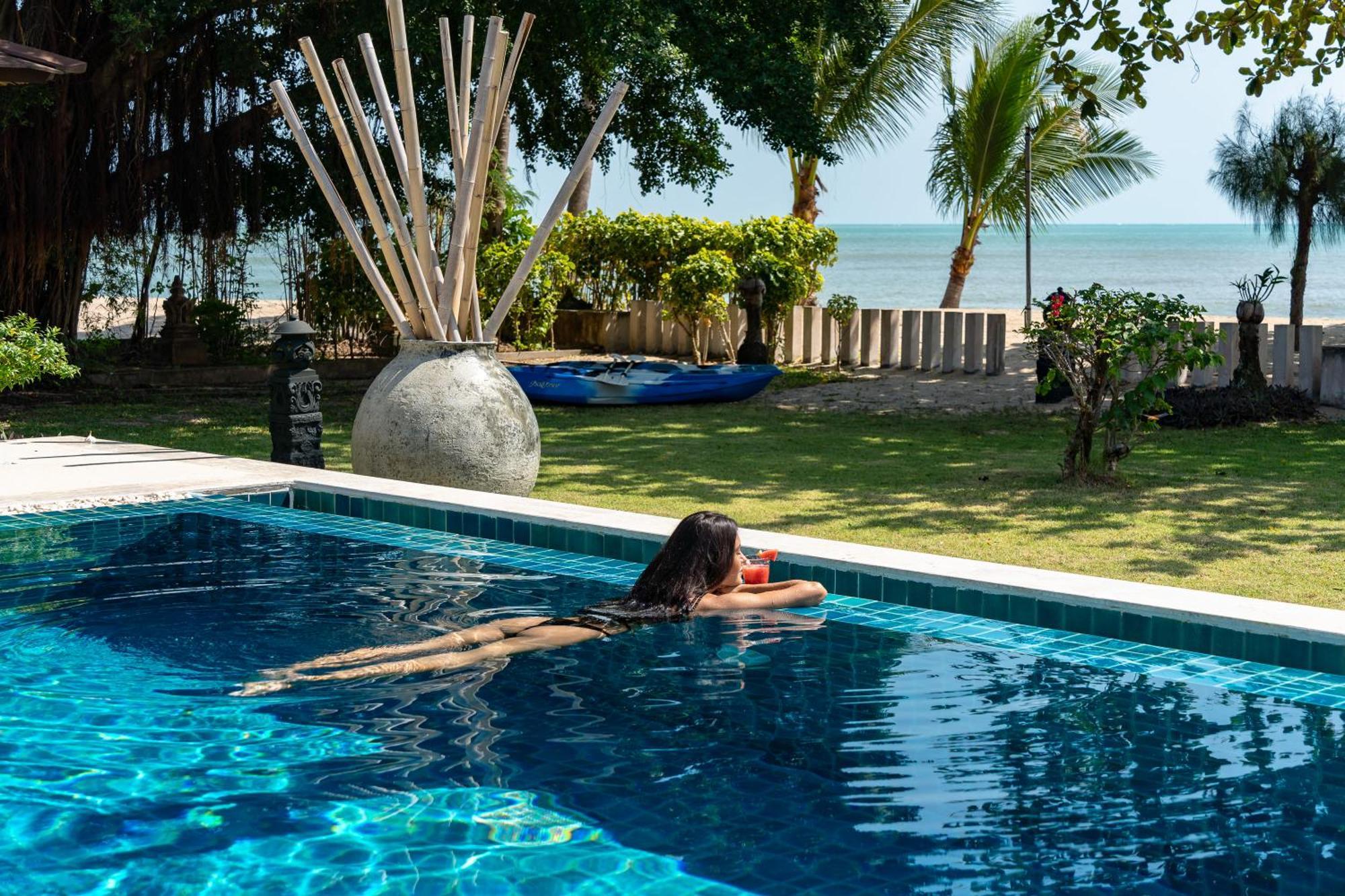 Ban Laem Set - By Sublime Samui Villas Praia de Laem Set Exterior foto